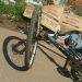 Assaltantes não levaram a bicicleta (Foto: Divulgação/PM)