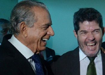 Iris Rezende e Waldir Soares