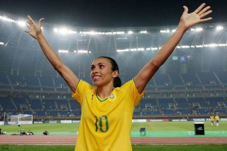 Marta é destaque do futebol brasileiro nas Olimpíadas Rio-2016 (Foto: Reprodução)