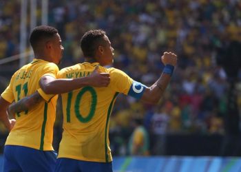 Brasil desencantou contra Honduras e está na final (Foto: Lucas Figueiredo / MoWa Press)