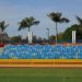 Cores usadas no Estádio Olímpíco são as mesmas definidas como padrão do PSDB de Marconi (Foto: Perícia Técnica do MP-GO)