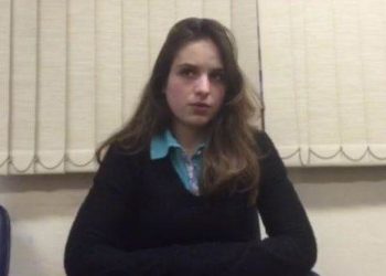 A estudante é da juventude do PSC, partido de Feliciano