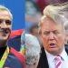 Nadador Ryan Lochte e candidato republicano à presidência estadunidense Donald Trump (Foto: Reprodução)