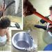 Panela foi aberta com alicate de arrombamento (Foto: Reprodução)