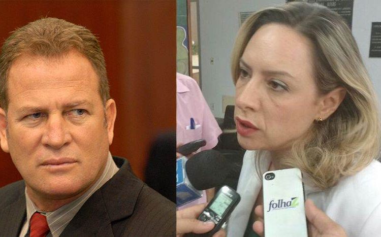 Deputados estaduais Major Araújo (PRP) e Adriana Accorsi (PT)