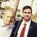Iris Rezende e o secretário de prerrogativas da Ordem dos Advogados do Brasil, Seção Goiás, Fellipe Fonseca (Foto: Divulgação)