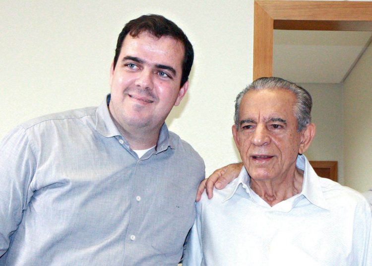 Prefeitos eleitos de Aparecida e Goiânia, Gustavo Mendanha e Iris Rezende, ambos do PMDB | Foto: Divulgação
