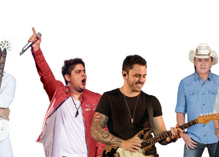 Jorge e Mateus e convidados agitam Goiânia (Foto: Reprodução)
