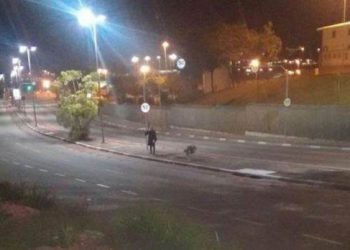 Foto de adolescente fantasiado na Zona Leste de SP (Foto: Arquivo Pessoal/Alexandre Gonçalves)