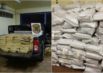 Polícia Federal desmantela quadrilha especializada em tráfico de drogas| Foto: Divulgação/PF