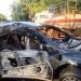 Mulher morreu durante acidente na BR-153 em Nova Glória| Foto: Divulgação/PRF