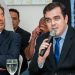 Prefeito de Aparecida de Goiânia Maguito Vilela (PMDB) e seu sucessor eleito Gustavo Mendanha (PMDB) | Foto: Divulgação