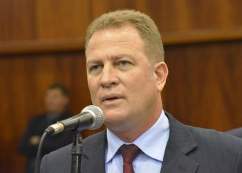 Deputado Major Araújo (PRP) renuncia ao cargo de vice-prefeito de Goiânia| Foto: Divulgação/Alego