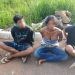 Adolescentes são apreendidos com carro e objetos furtados no Parque Anhanguera| Foto: Divulgação/Polícia Militar