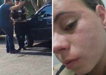 Homem é preso após agredir segurança em clube| Foto: Montagem