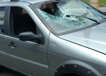 Trabalhador da Ceasa é atropelado ao tentar atravessar a BR-153| Foto: Reprodução/PRF
