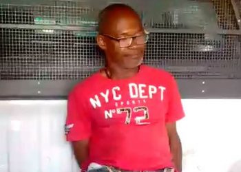 Gilson Jesus Moura, de 49 anos, foi preso suspeito de incendiar a própria casa | Foto: Divulgação / PM