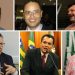 Prefeito Iris Rezende (PMDB) anuncia mais nomes para sua equipe: Igor Franco, Rodrigo Mello, Luiz Felipe Gabriel, Alexandre Magalhães Diniz, Felisberto Tavares e Sebastião Peixoto | Fotos: Reprodução