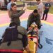 O corpo de bombeiros já encaminhou a vítima para o Hugol / Foto: Divulgação