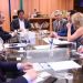 Prefeito também se reuniu com deputados federais Daniel Vilela e Thiago Peixoto, que se comprometeram a apoiar a gestão dele por meio de emendas parlamentares | Foto: divulgação