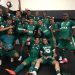 Jogadores do Goiás brincam com Walter nos vestiários após eliminarem o Atlético | Foto: Reprodução