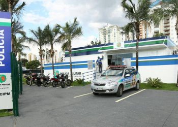 Quartel está localizado na Praça Gumercindo Inácio Ferreira, no Setor Bueno | Foto: Divulgação/PM