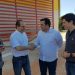 Secretário Edgar Tollini, ministro Ricardo Barros, prefeito Gustavo Mendanha e deputado federal Daniel Vilela em visita ao Hospital Municipal de Aparecida de Goiânia no domingo, 25/06 | Foto: Folha Z
