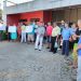 Moradores realizaram protesto em Aparecida de Goiânia na manhã desta sexta-feira, 9, exigindo a manutenção do serviço de Emergência Psiquiátrica na Unidade de Pronto Atendimento (UPA) Brasicon | Foto: Valdemy Teixeira/Folha Z