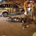O condutor da motocicleta chegou a ser reanimado, mas não resistiu aos ferimentos e morreu no local | Foto: leitor WhatsApp