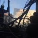 Incêndio foi registrado em serralheria no Residencial Guarema, em Goiânia | Foto: Leitor/Whatsapp