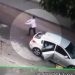 Criminosos chegam em Cruze, avaliado em R$ 90 mil, para roubar Fiat Palio | Foto: Câmeras de Vigilância