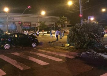 Jovem foi atropelada na Av. 85, no Setor Marista, em Goiânia | Foto: Divulgação/Polícia Civil