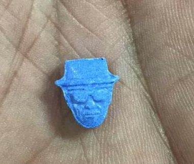 Droga apreendida faz alusão a famoso seriado televisivo estadunidense "Breaking Bad" | Foto: Divulgação/GCM