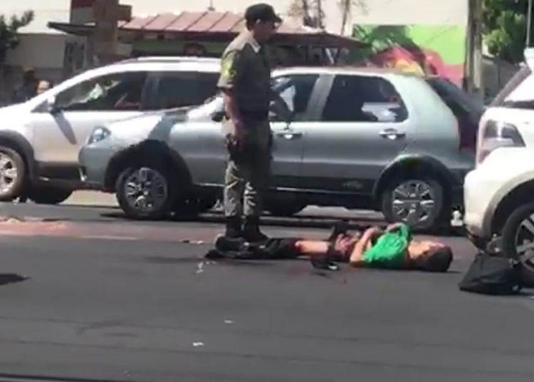 Suspeito baleado em perseguição no Setor Oeste | Foto: Divulgação