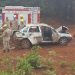Acidente no trecho da GO-309 entre Itumbiara e Cachoeira Dourada deixou dois mortos e três feridos | Foto: Leitor / WhatsApp