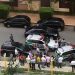 Hora em que o suspeito foi detido na Av. T-1 no Setor Bueno | Foto: Leitor Folha Z