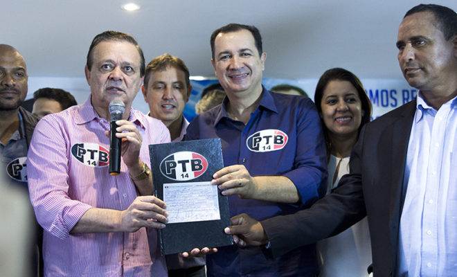 Prefeito de Águas Lindas Hildo Candango está de volta ao PTB | Foto: Alê Moraes
