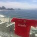 Torcedores "rojos" marcam presença no Rio de Janeiro para a final da Sul-Americana | Foto: Reprodução/ Redes Sociais