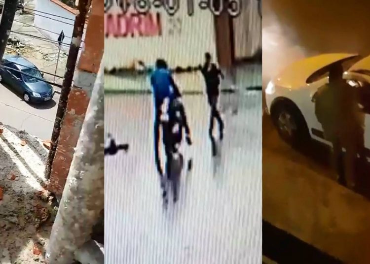 De furtos a assaltos, imagens gravadas na última semana flagram crimes no Jardim América | Fotos: Reprodução