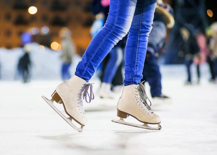 Pista de patinação no gelo em Goiânia | Foto: Reprodução
