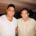 "Que honra receber uma visita dessa no meio do Carnaval. Sua presença tem poder. João de Deus, de paz, de cura, de amor e de luz. Obrigado!", escreveu Ronaldo nas redes sociais | Foto: Reprodução/ Instagram