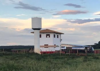 Propriedade de 130 ha em Leopoldo de Bulhões virou centro de conflito agrário na região e agora é vigiada por seguranças contratados pelos novos proprietários | Foto: Folha Z