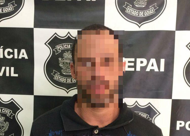 Pedófilo é preso em flagrante em Aparecida aliciando criança de 9 anos | Foto: Divulgação/ PC