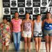 Família foi filmada por uma câmera de segurança em Goiatuba | Foto: Divulgação/ PC