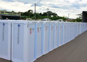 Enel, antiga Celg, sorteia geladeiras para moradores da Região Metropolitana de Goiânia, Goiás | Foto: Divulgação/ Enel