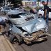 Caminhão desgovernado destrói 9 veículos em acidente no Parque Amazônia | Foto: Guilherme Coelho/Folha Z