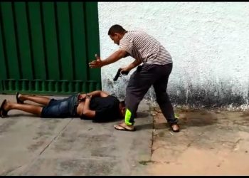 PM de folga interrompe furto a casa no Jardim América nesta sexta-feira, 18 | Foto: Leitor/Whatsapp