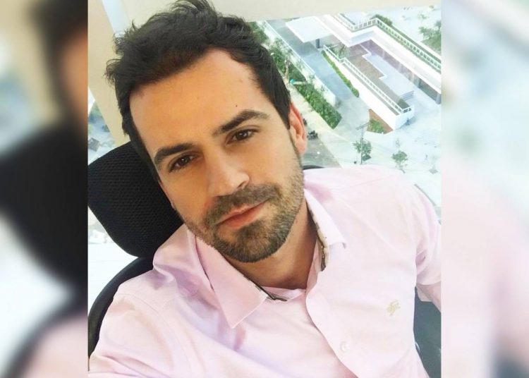 O veterinário Rodolfo Cabriny, afogado na última segunda, 3, em Caldas Novas. O corpo foi encontrado após 20 horas de busca | Foto: Reprodução