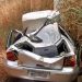 Bebê fica gravemente ferido após carro cair de viaduto | Foto: Reprodução/TV Anhanguera