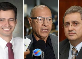 Max Menezes, Professor Alcides e Ozair José. Candidatos planejam dobradinha na eleição | Foto: Divulgação